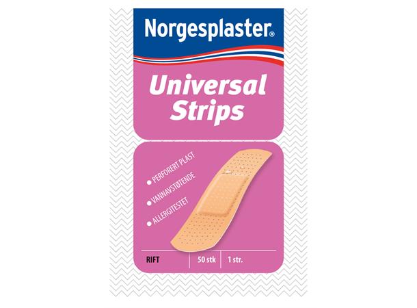 Norgesplaster Universal Øko 50 stk 1 pk = 50 stk (strips)